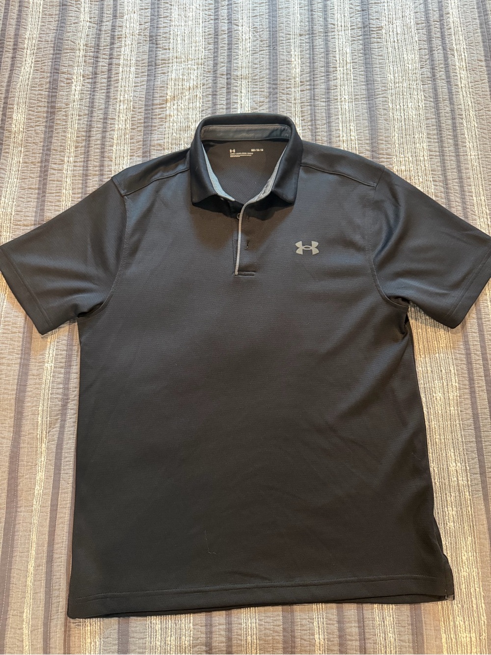 Under Armour Men’s Black Polo with Subtle Logo